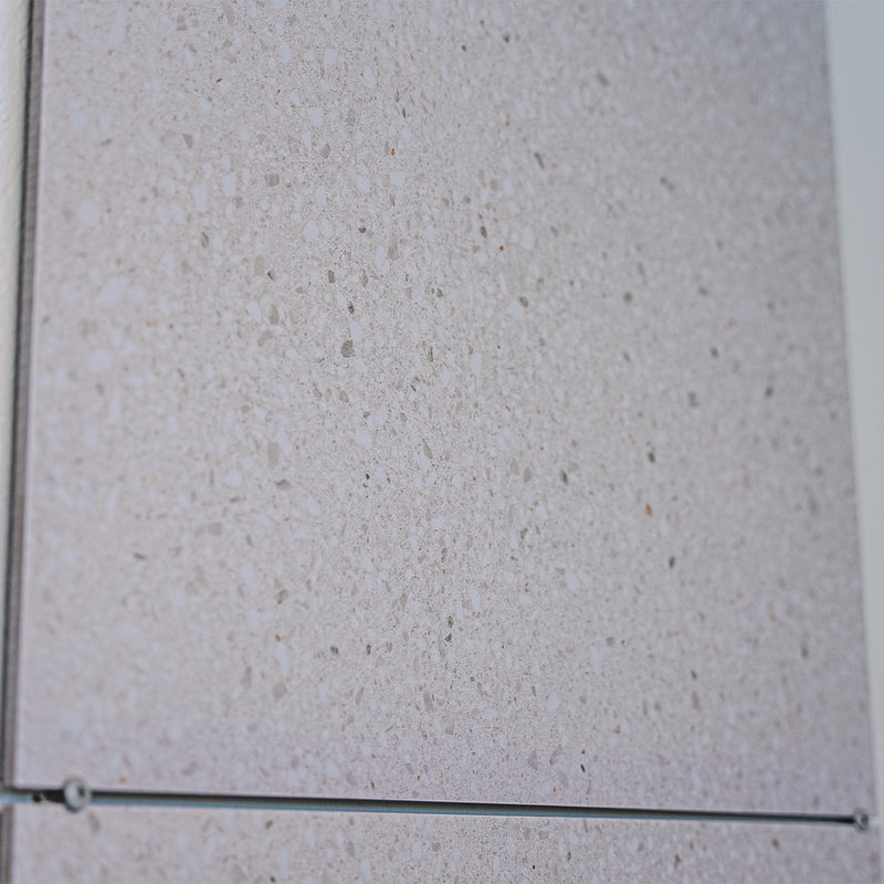 Terrazzo look flise i beige